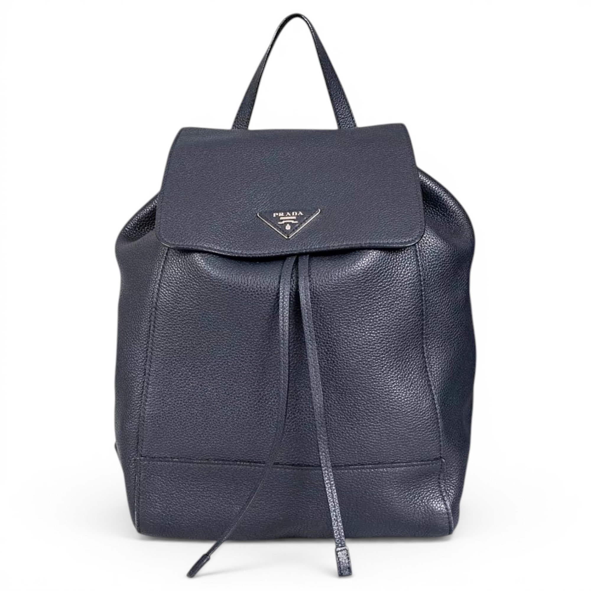 Leather backpack