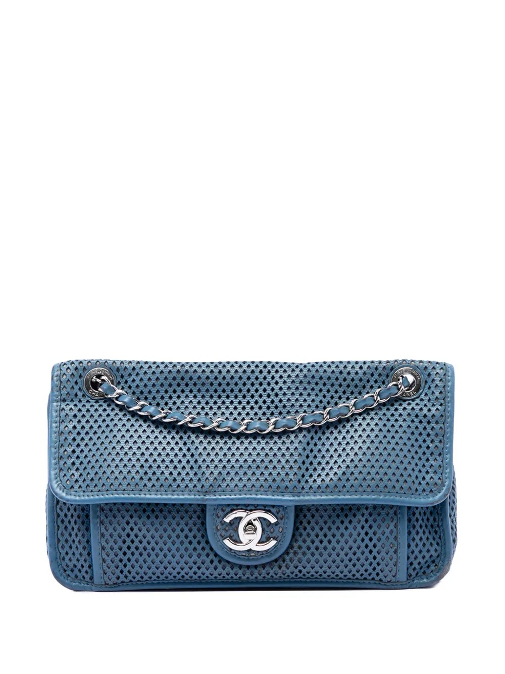 2012-2013 Medium Perforated Calfskin Up In The Air Flap shoulder bag