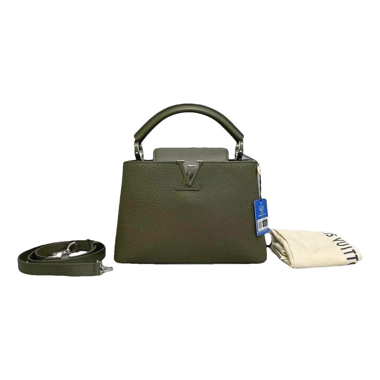 Capucines leather handbag