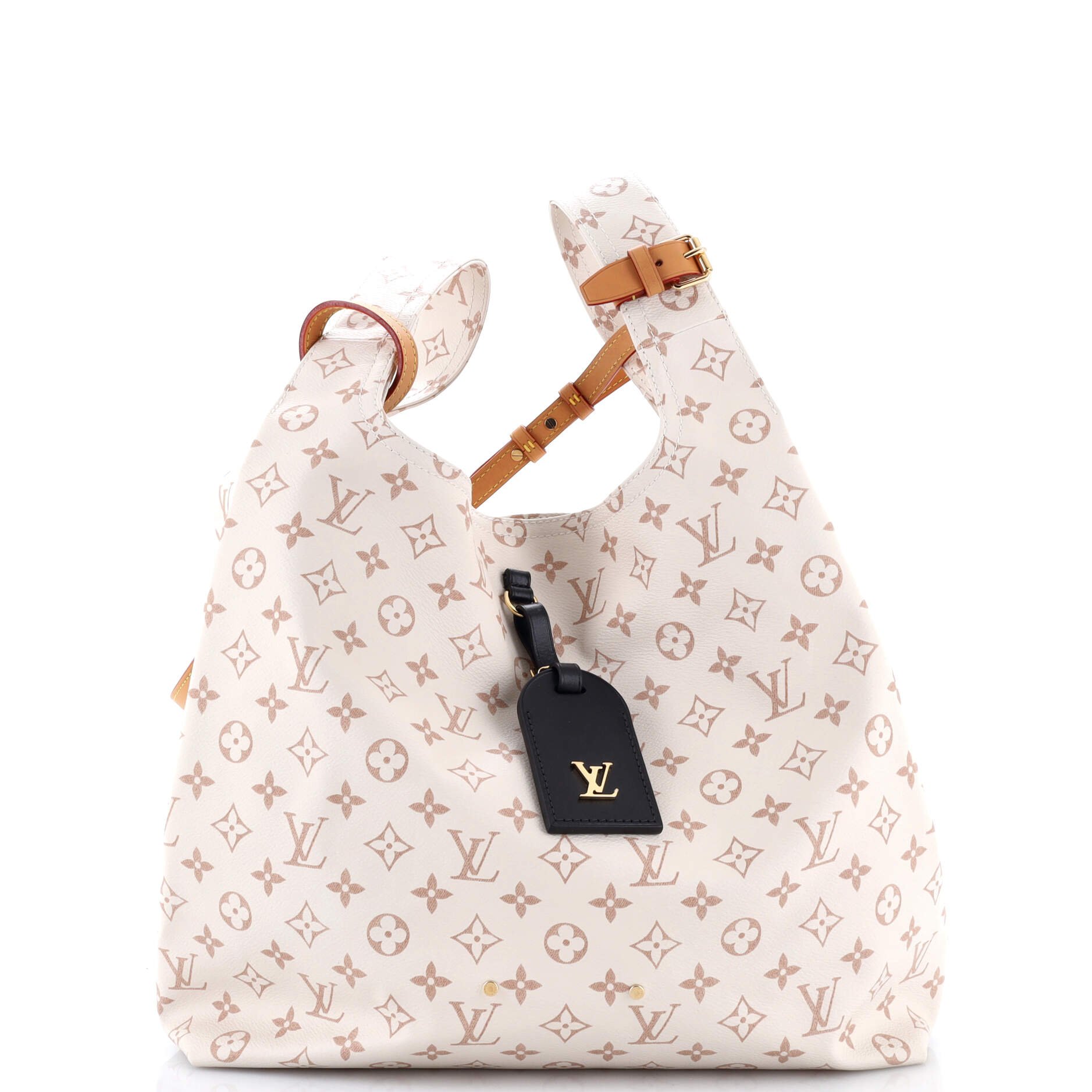 Louis Vuitton Atlantis Handbag Monogram Dune Canvas GM