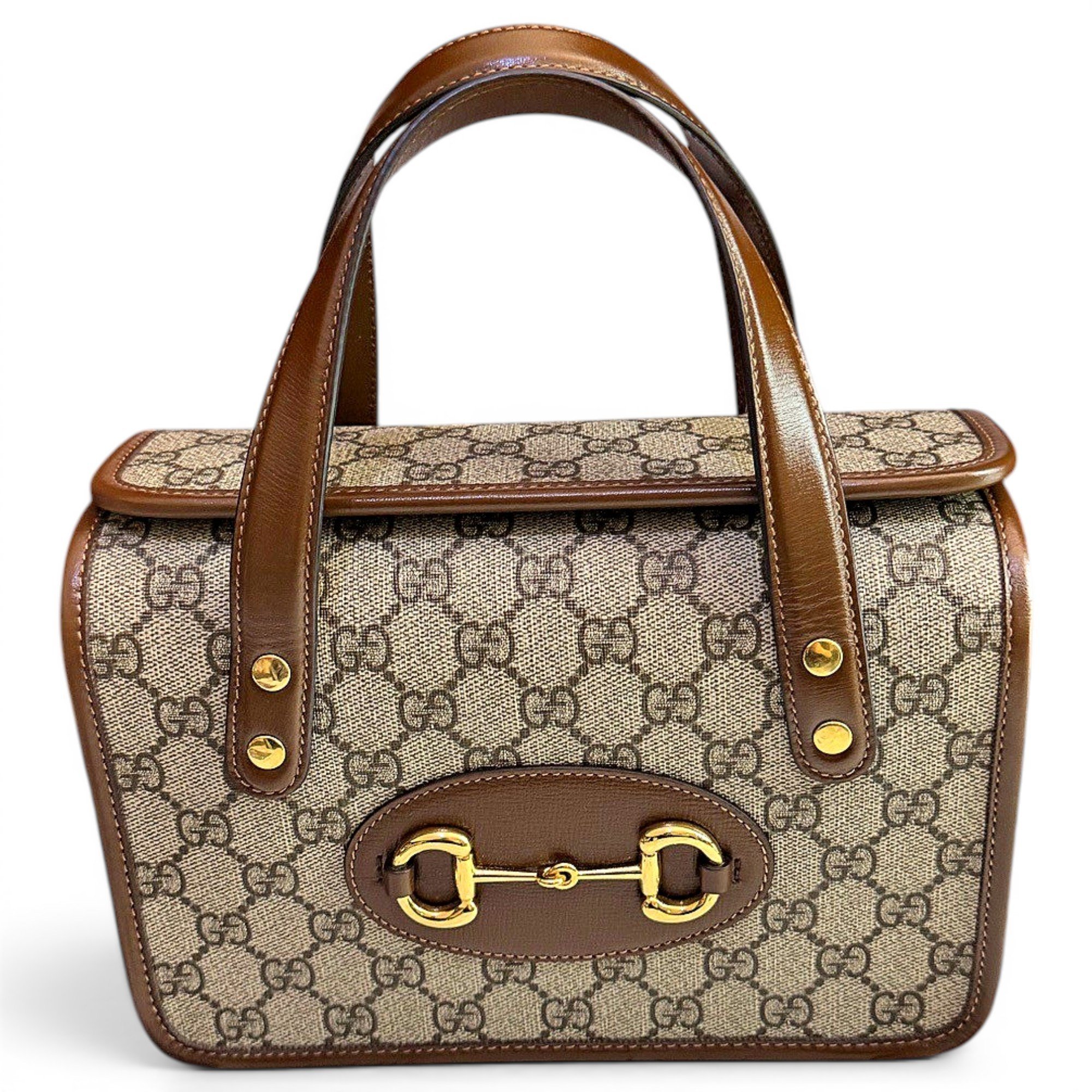 1955 leather handbag