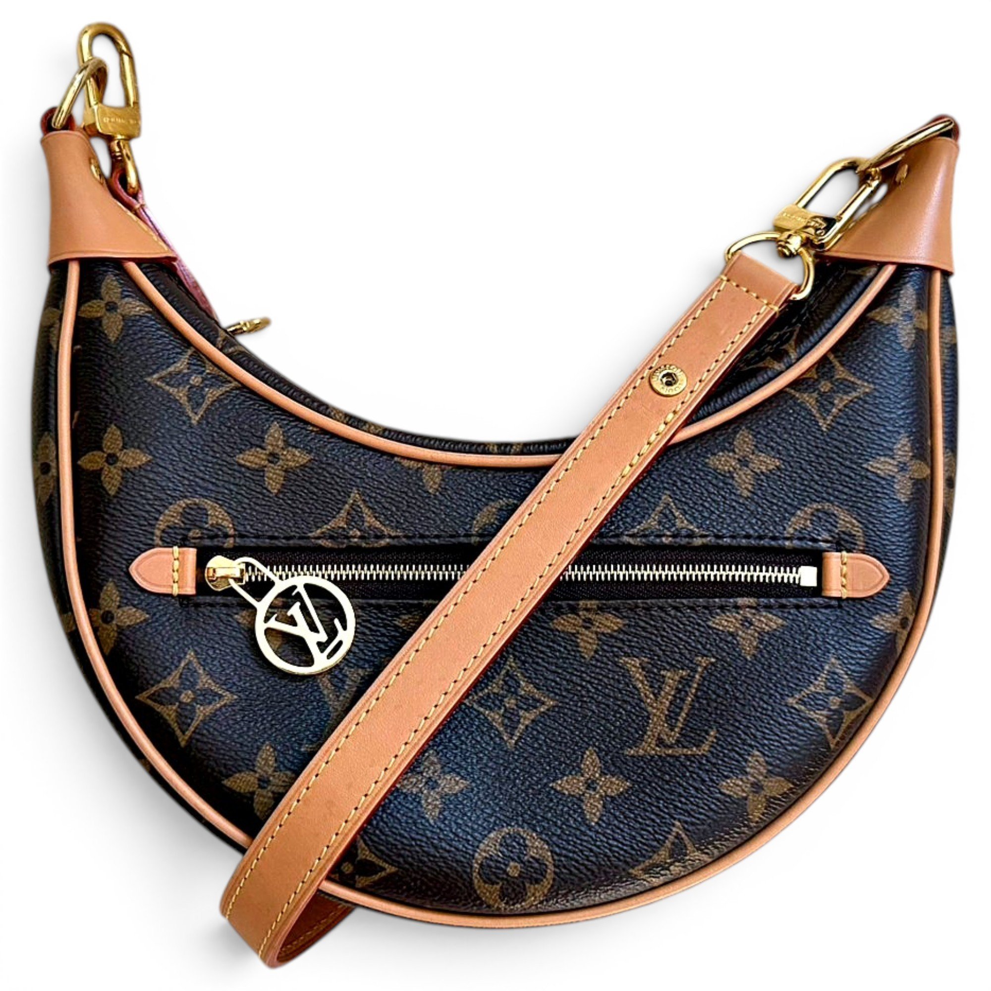 Loop cloth crossbody bag