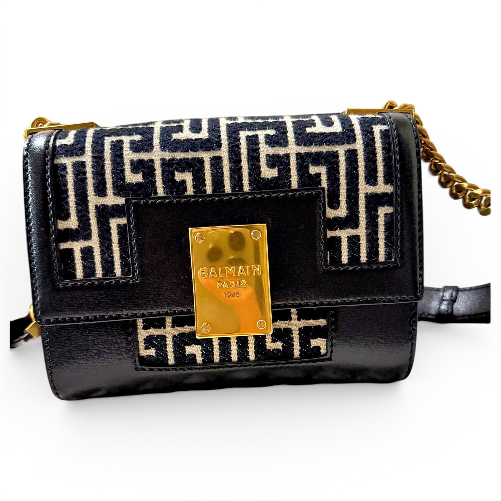 Balmain BBag 18 cloth crossbody bag
