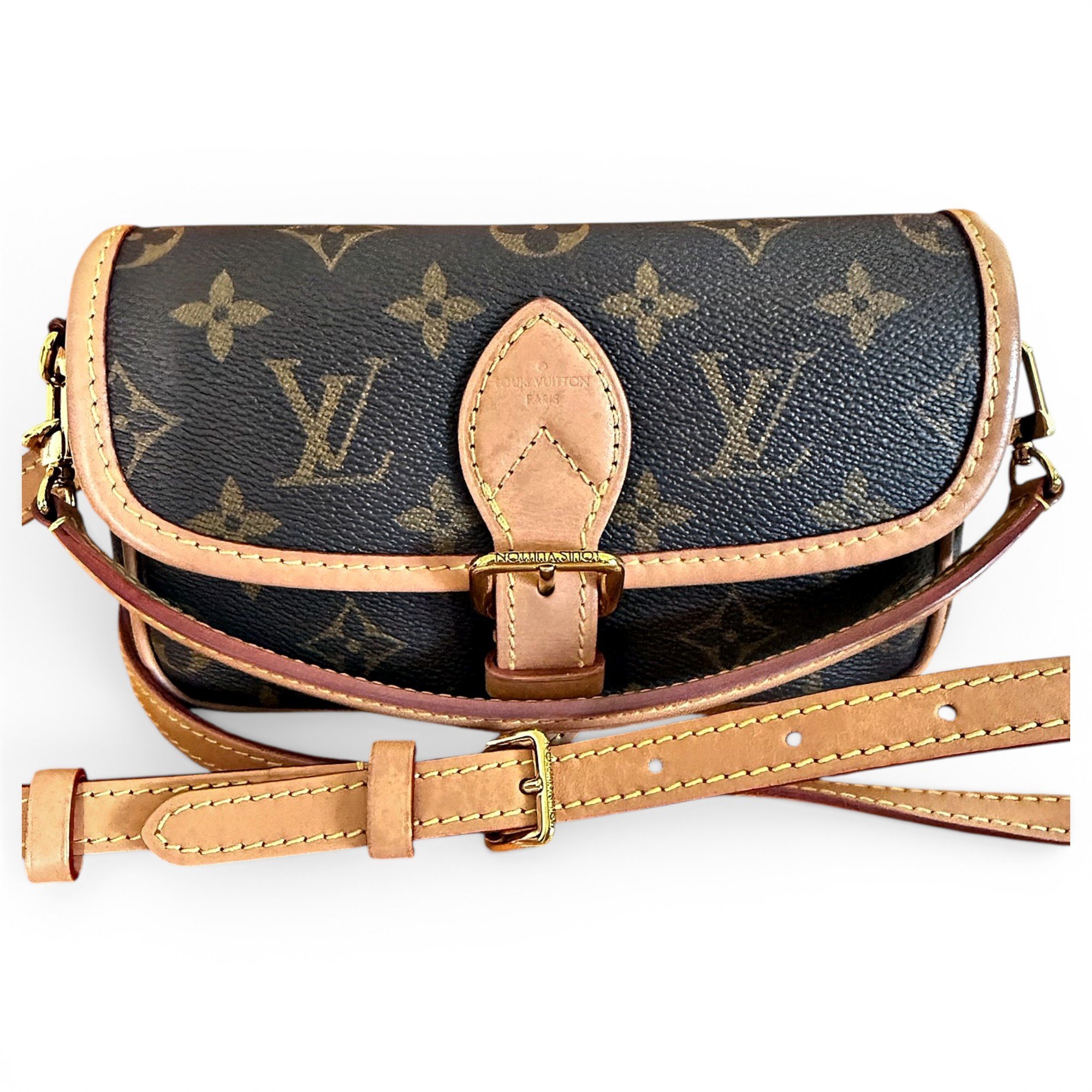 Diane leather crossbody bag