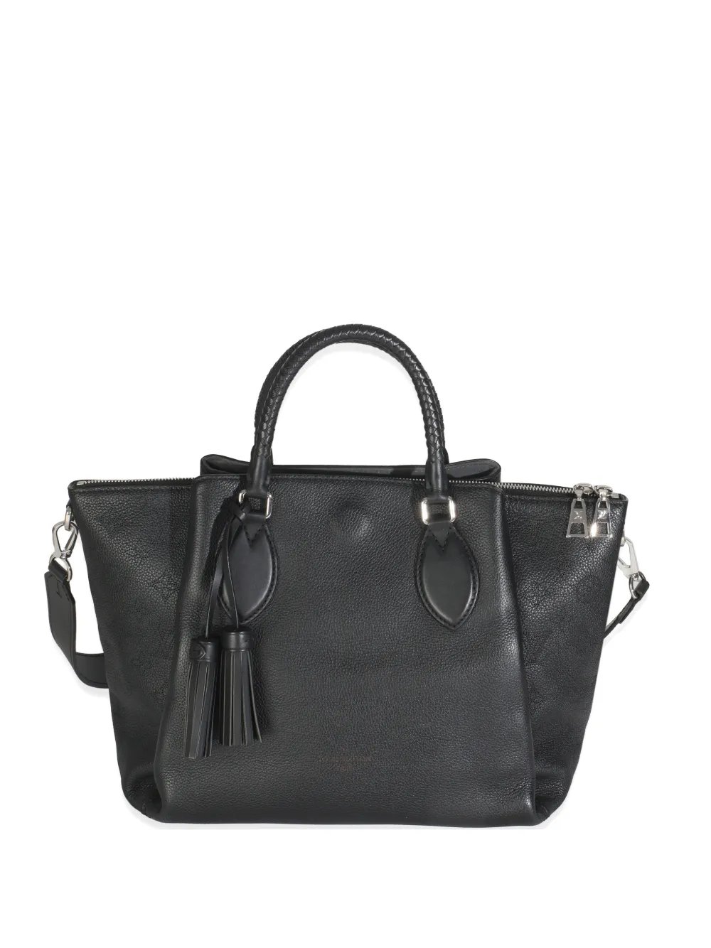 2018 Monogram Mahina Haumea leather tote bag