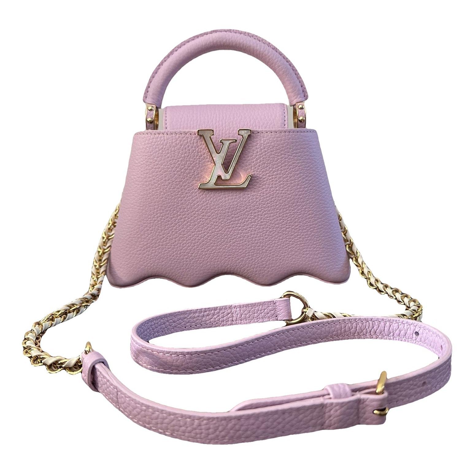 Capucines leather bag