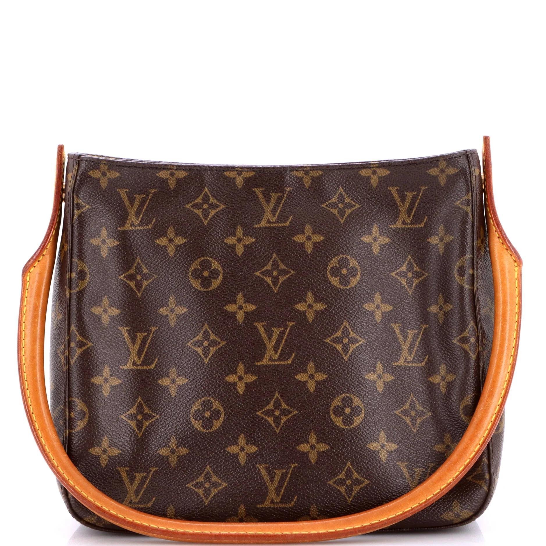 Looping cloth handbag