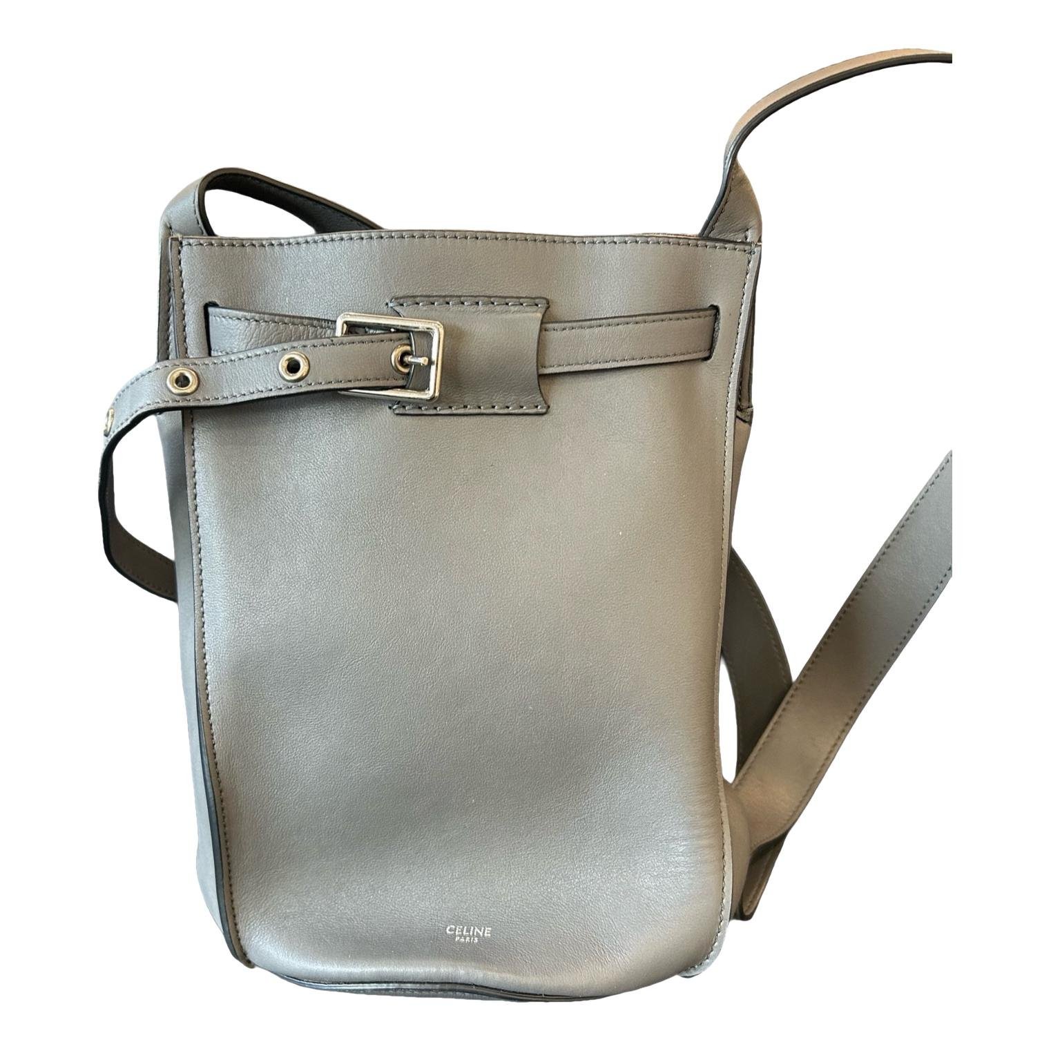 Leather tote