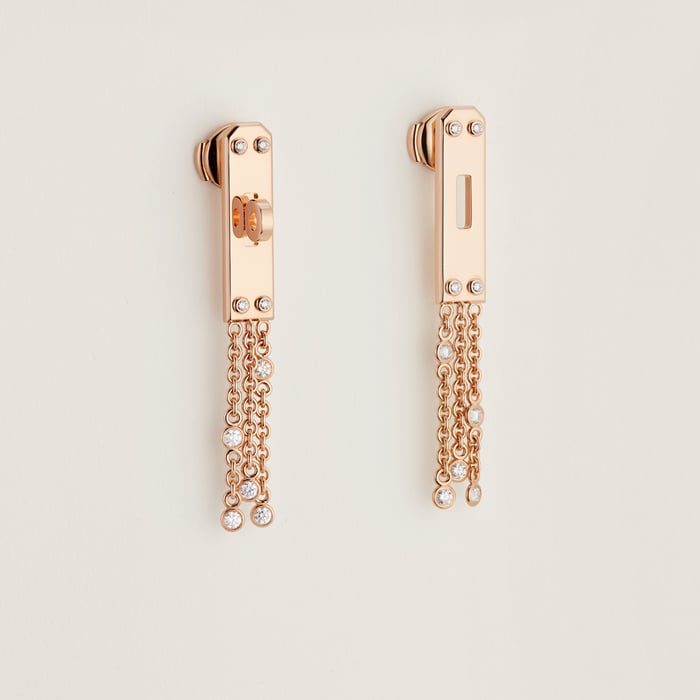 Sans Coloris Kelly Gavroche Earrings, Small Model
