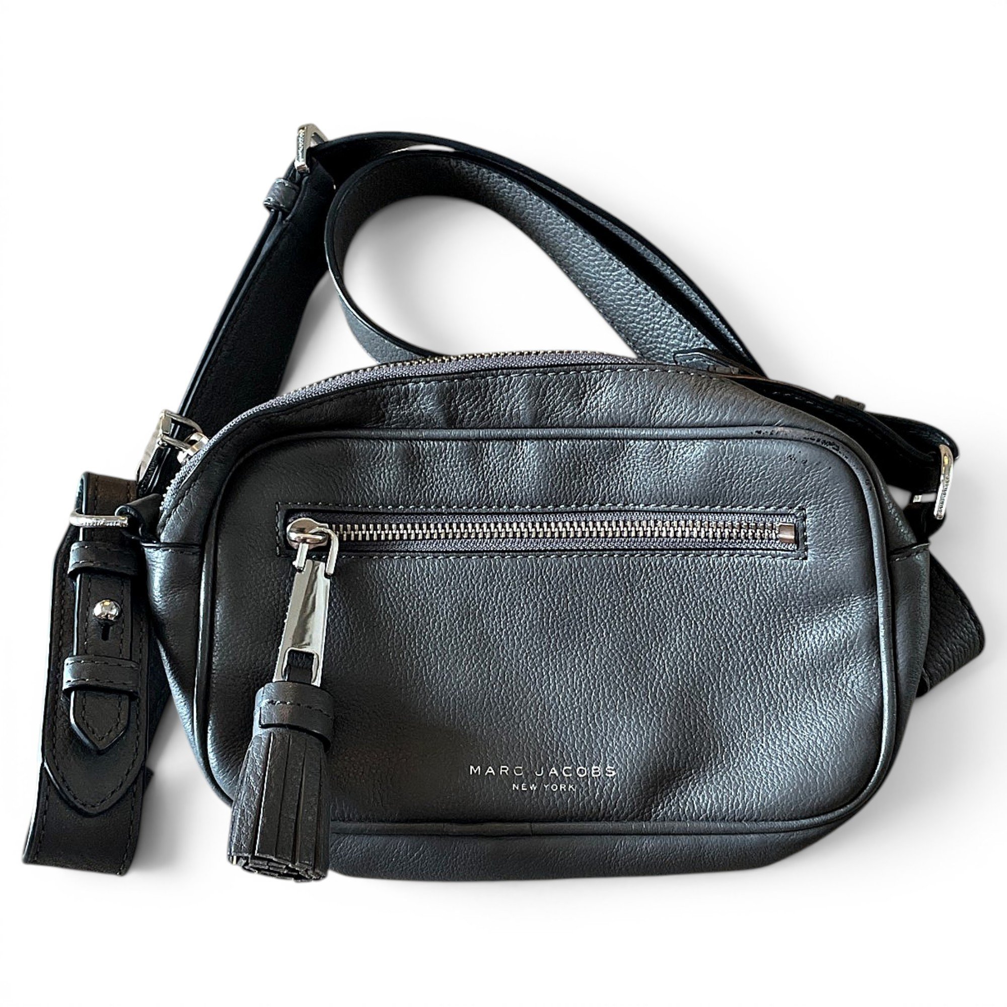 Leather crossbody bag