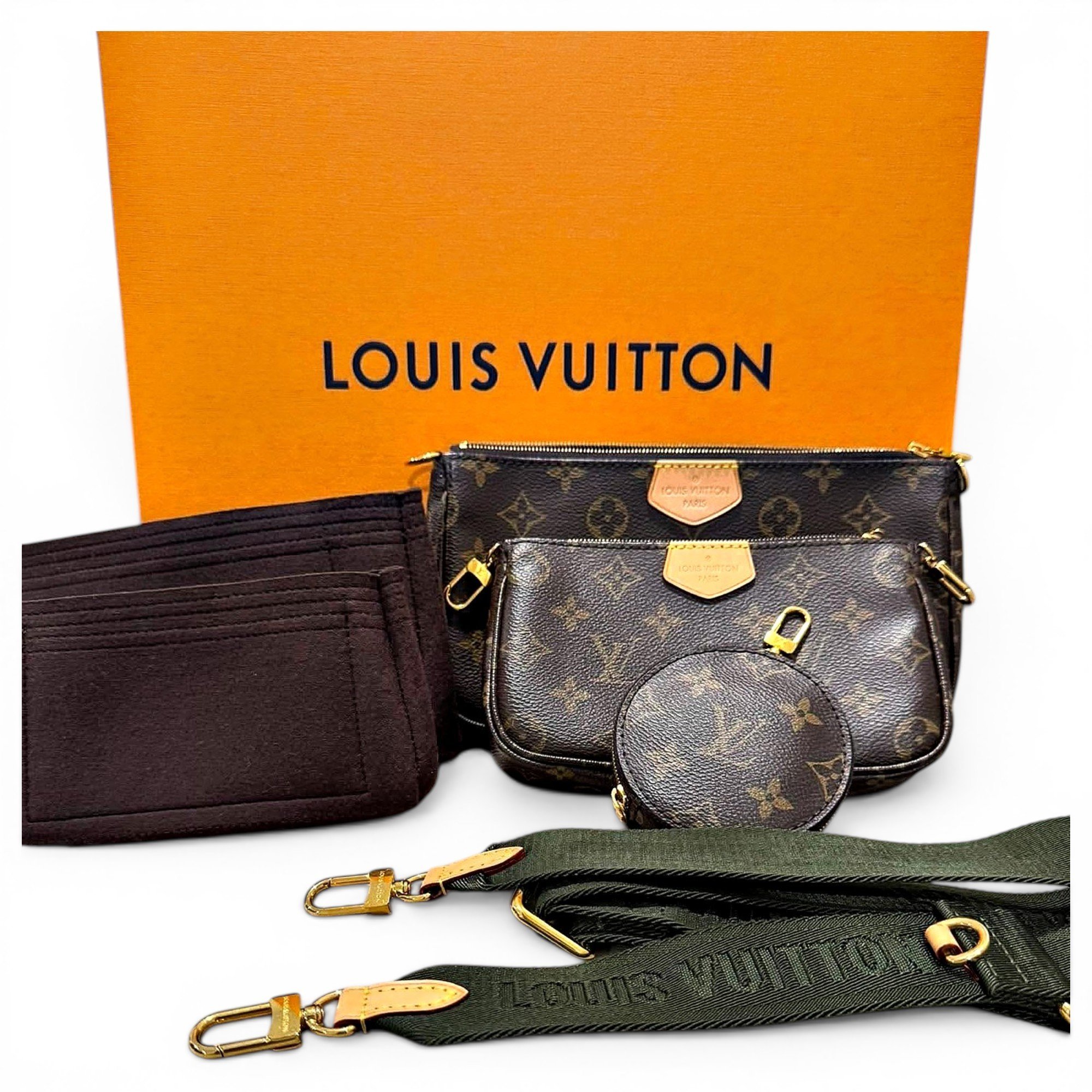 Multi Pochette Accessoires leather crossbody bag