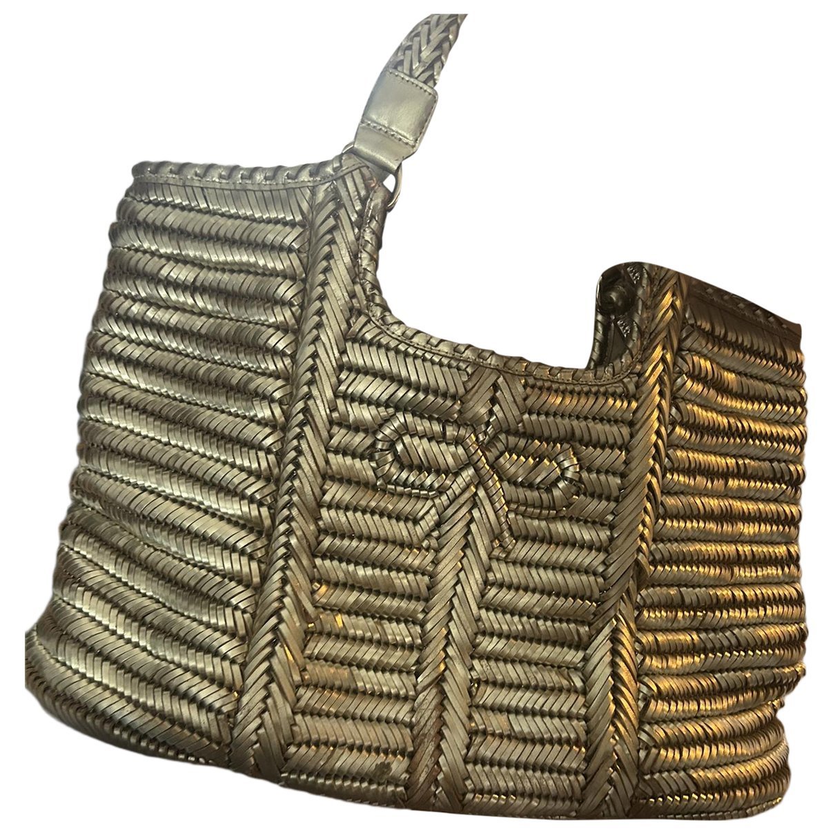 Leather tote