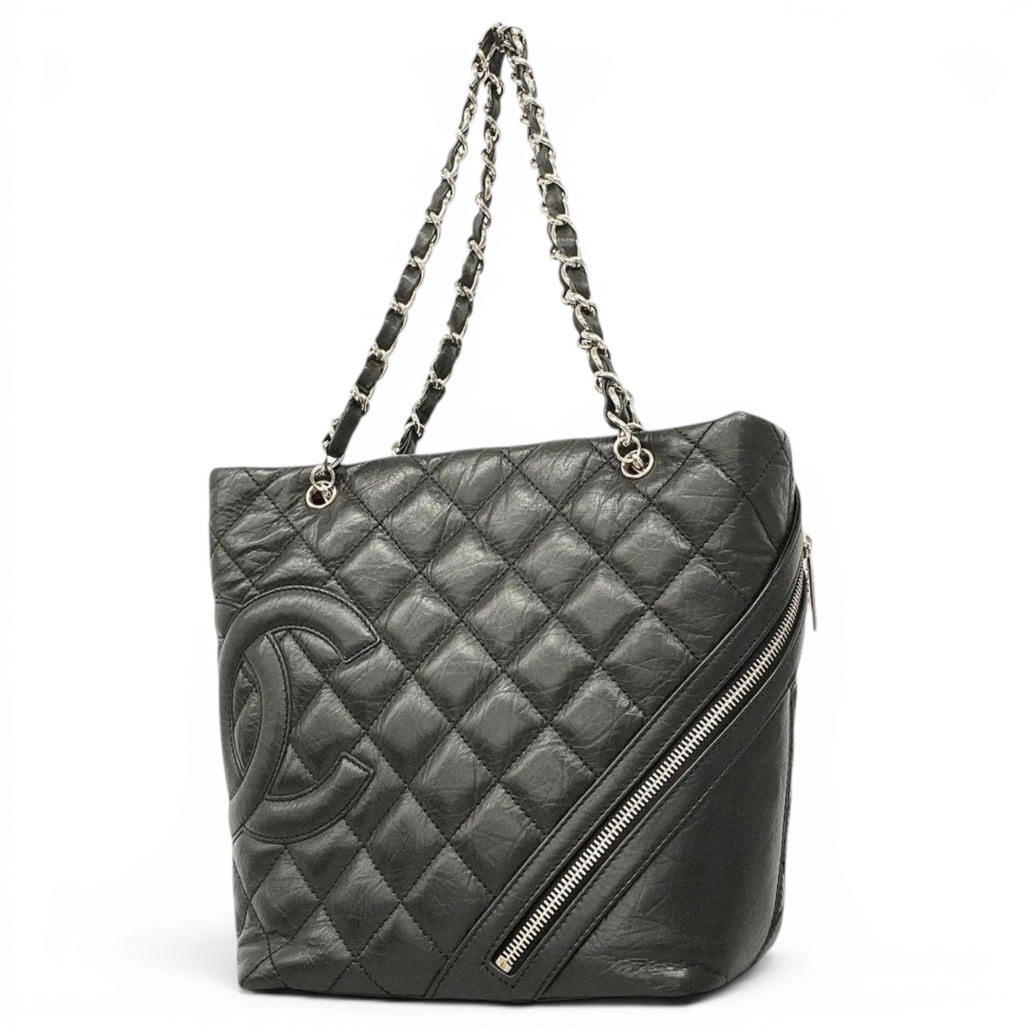 Cambon pony-style calfskin tote