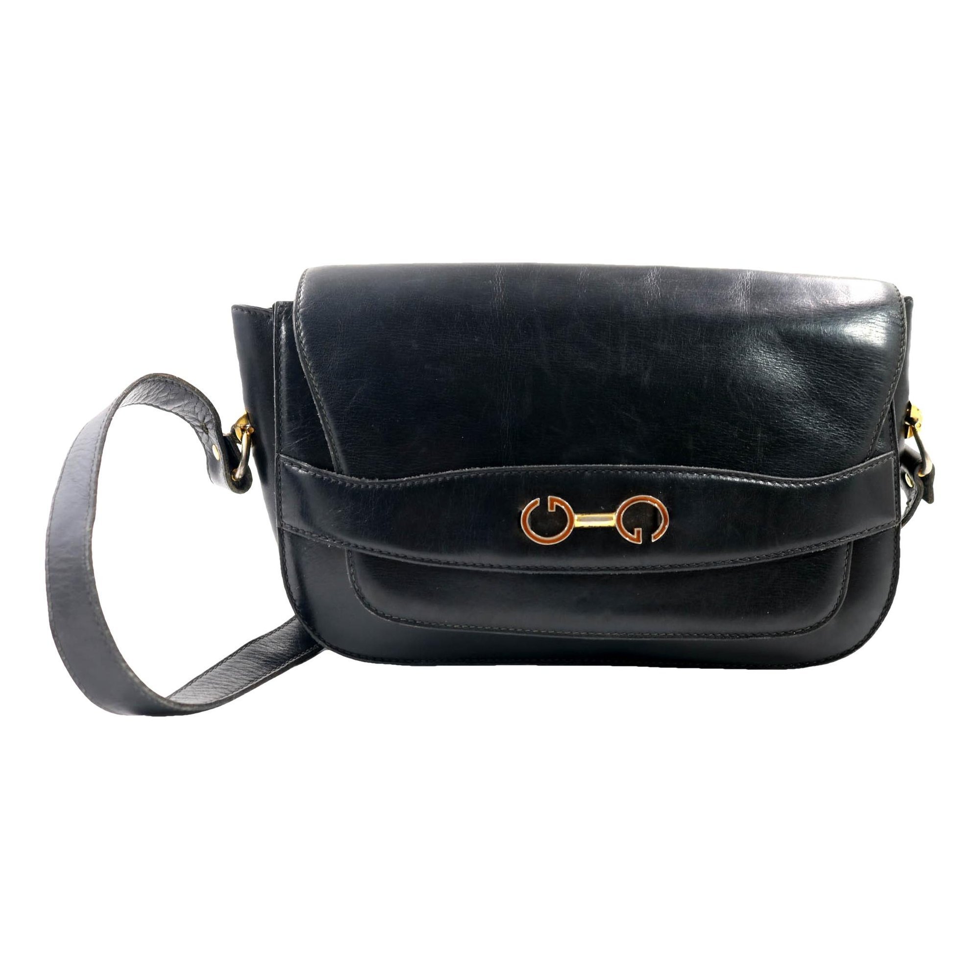 Leather crossbody bag
