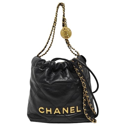 Chanel 22 leather mini bag