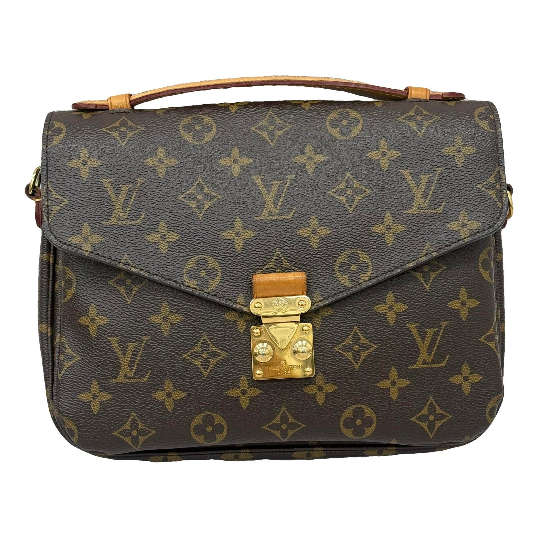 Metis leather handbag
