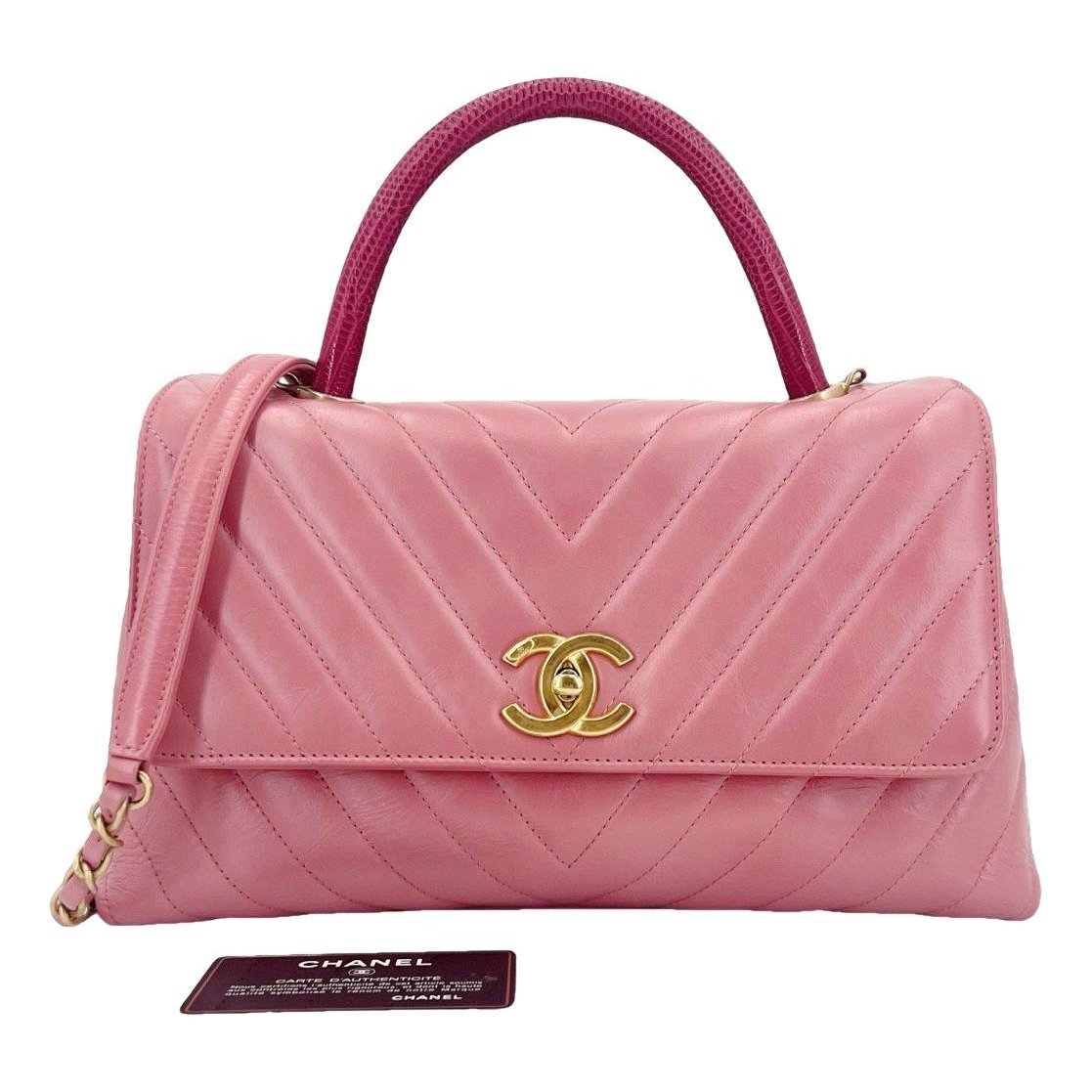 Coco Handle leather handbag