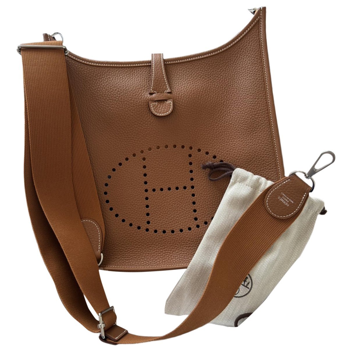 Evelyne leather crossbody bag