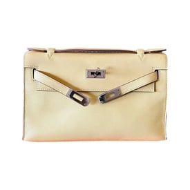 Hermes Kelly Handbag Jaune Poussin Swift Leather