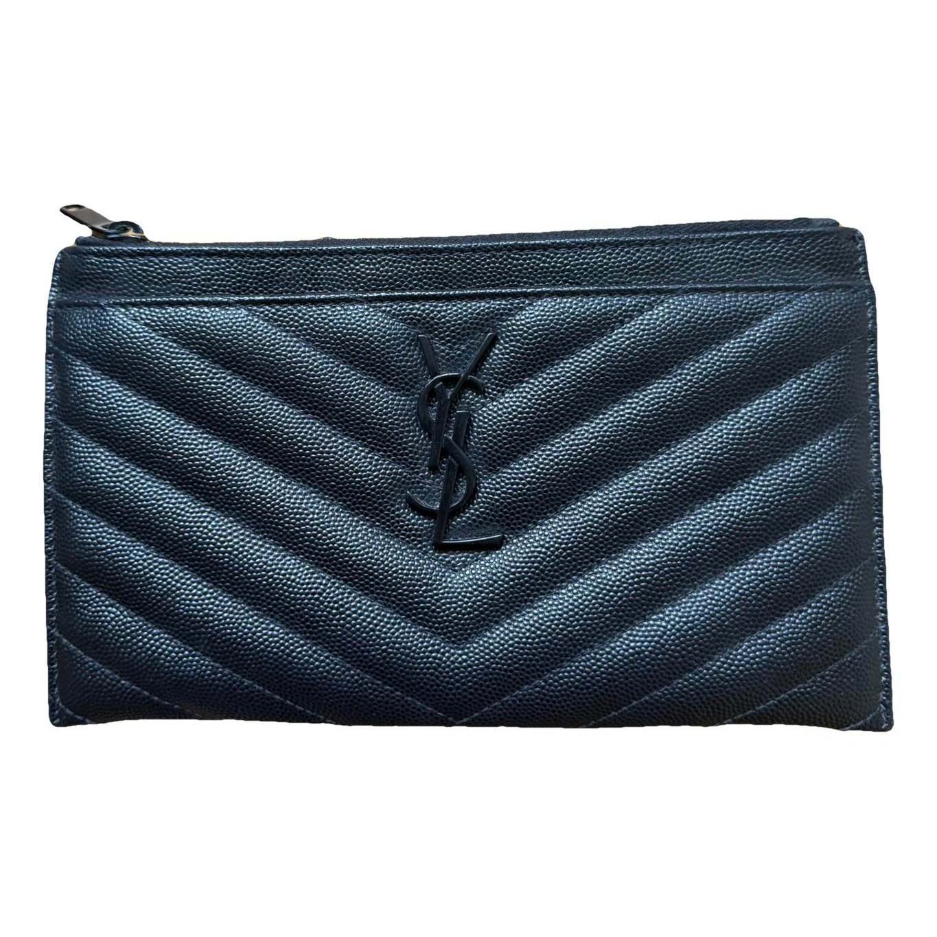 Cassandre leather clutch bag