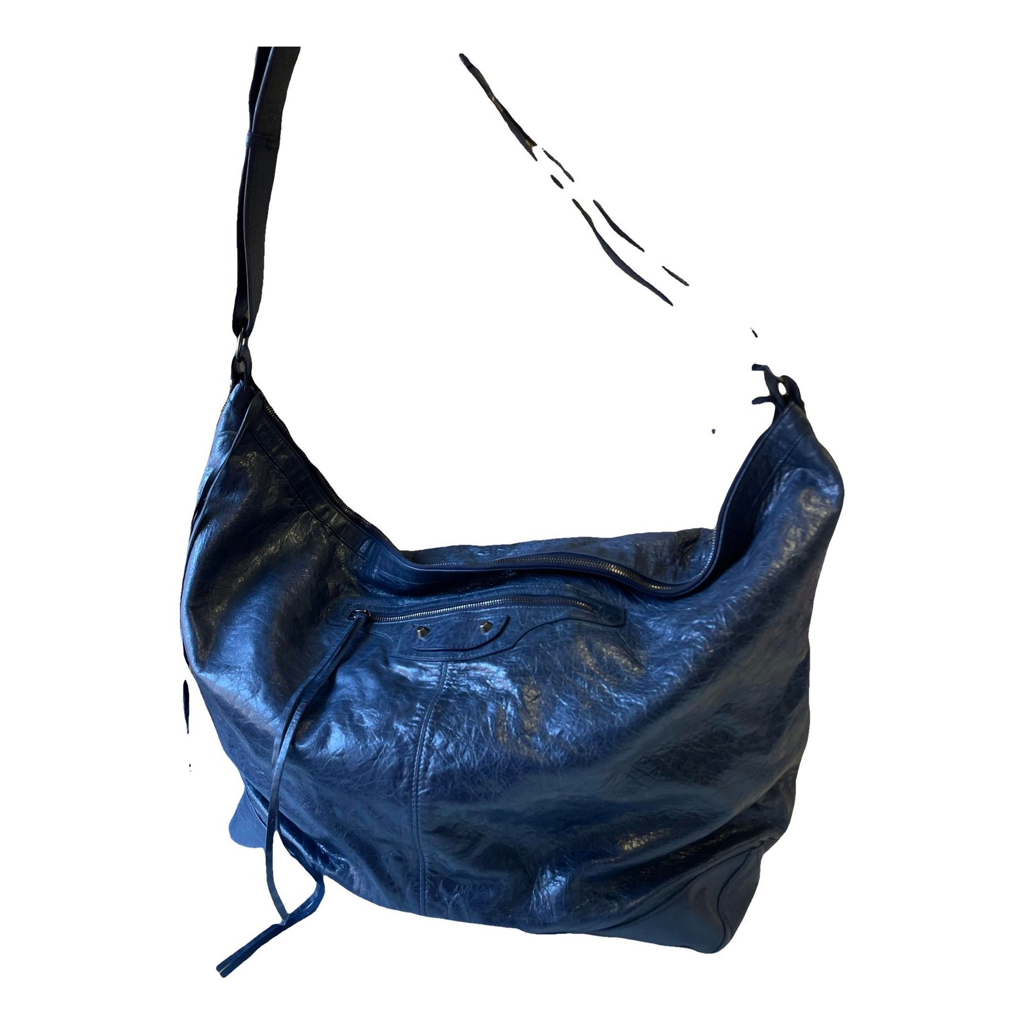Leather backpack
