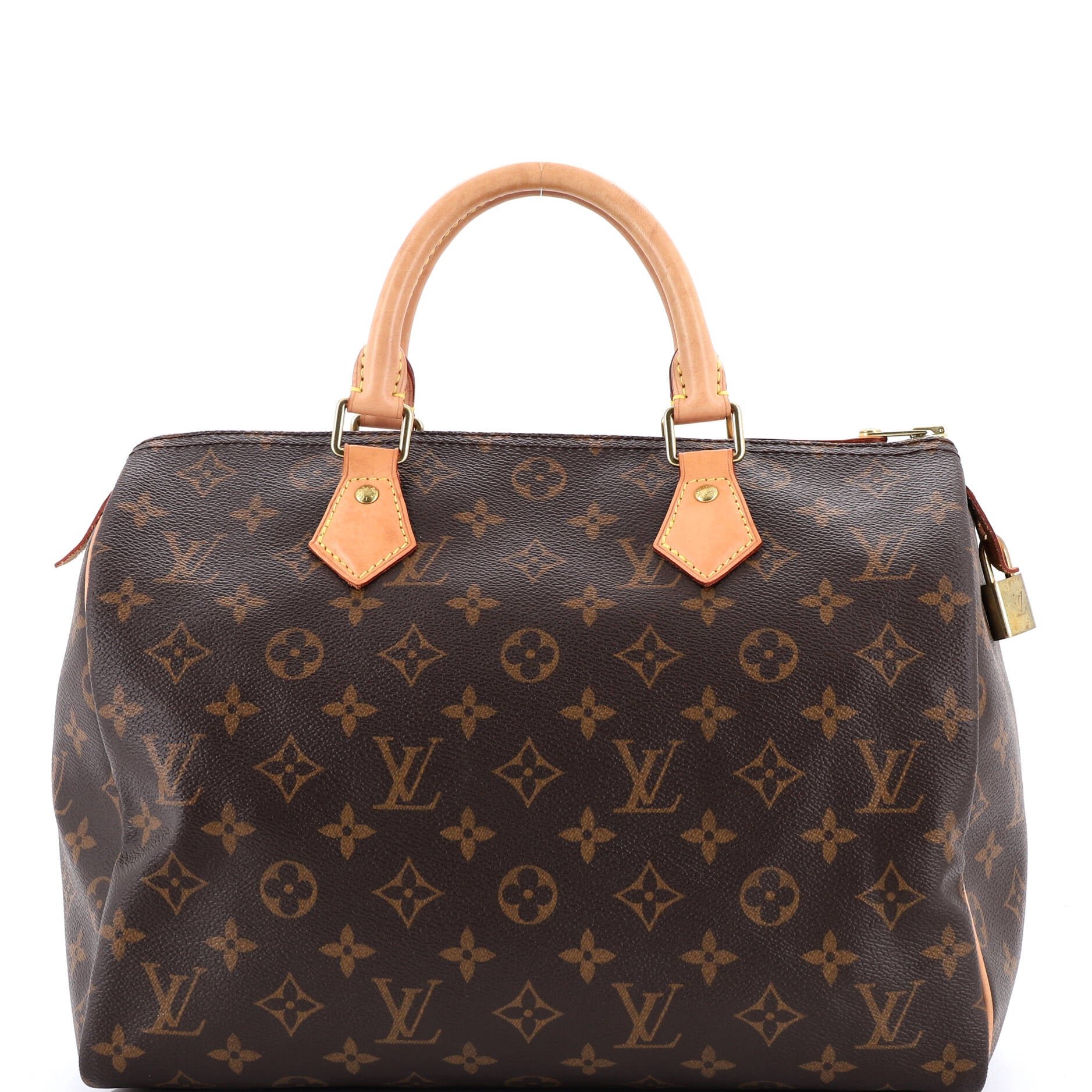 Louis Vuitton Speedy Handbag Monogram Canvas 30