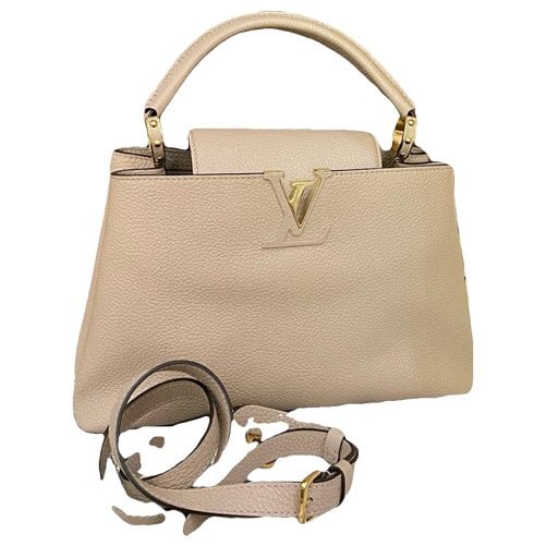 Capucines leather handbag