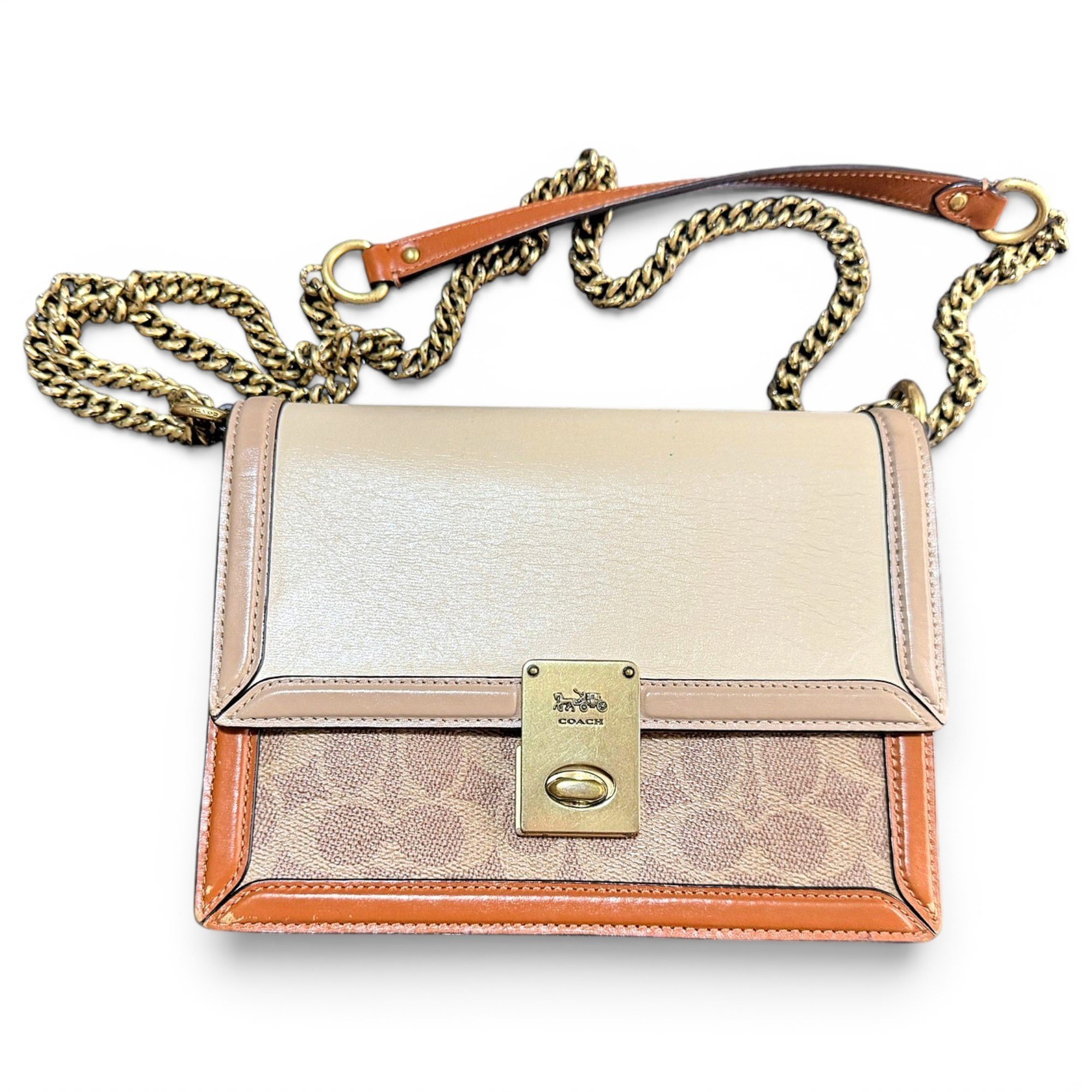 Coach Leather crossbody bag