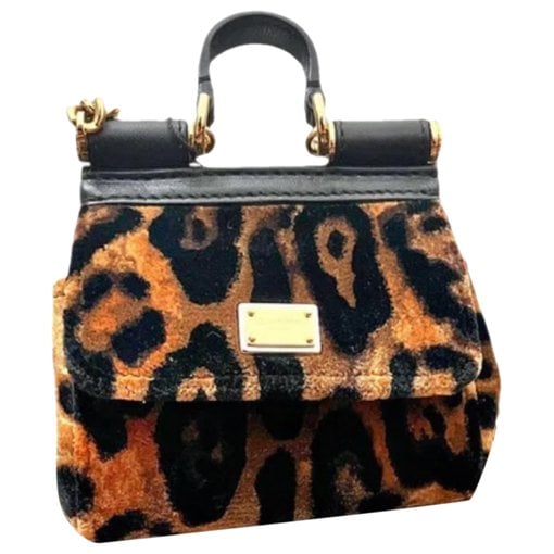 Dolce & Gabbana Sicily velvet mini bag