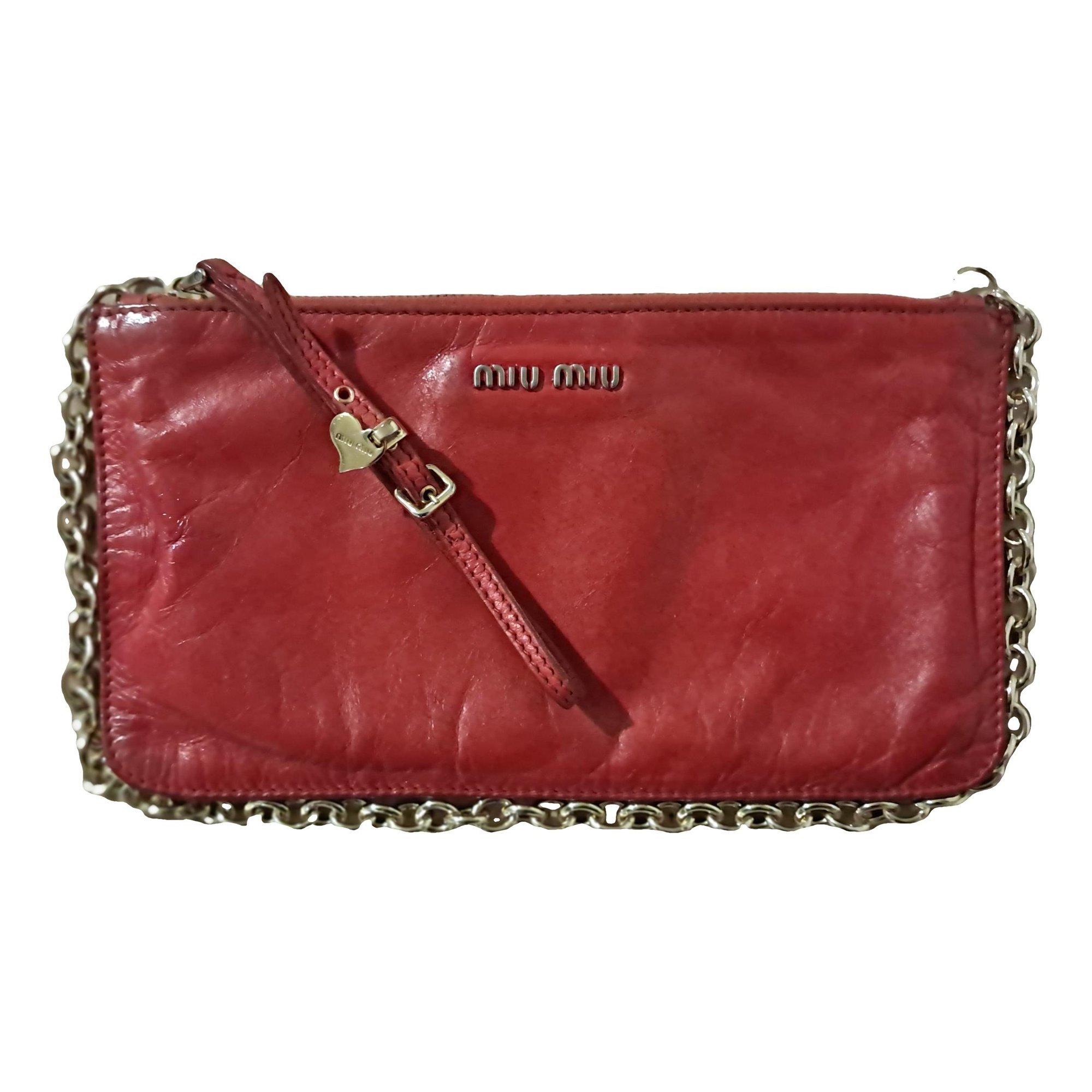 Miu Miu Leather clutch bag