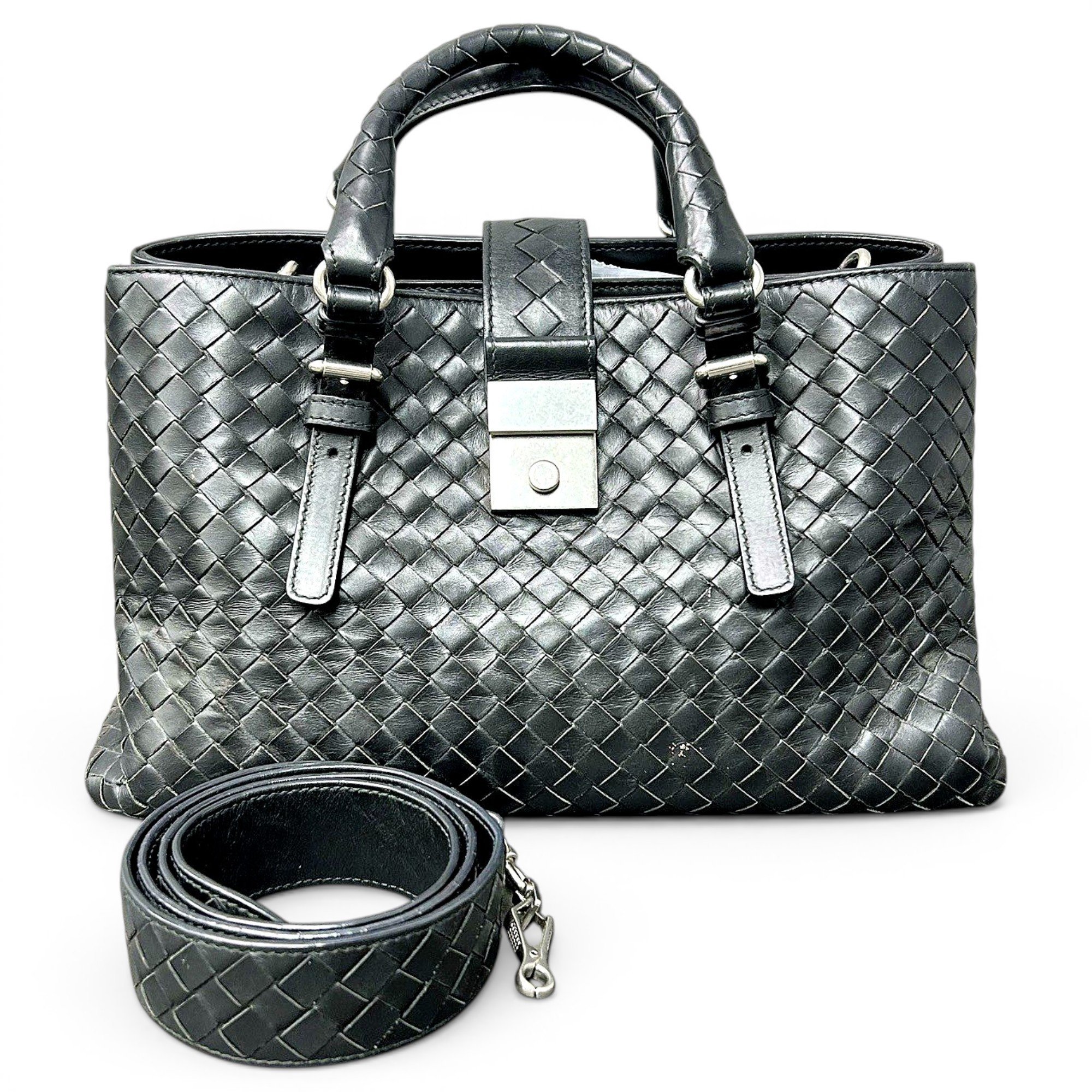 Roma leather handbag