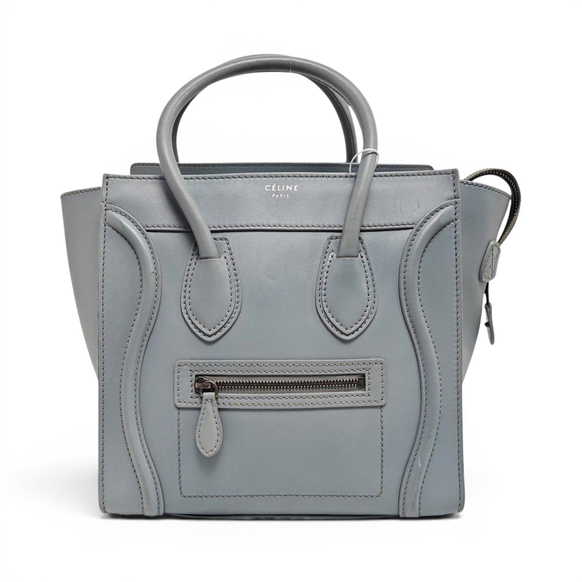 Luggage leather handbag
