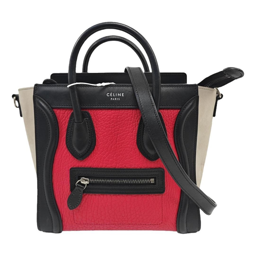 Nano Luggage leather handbag