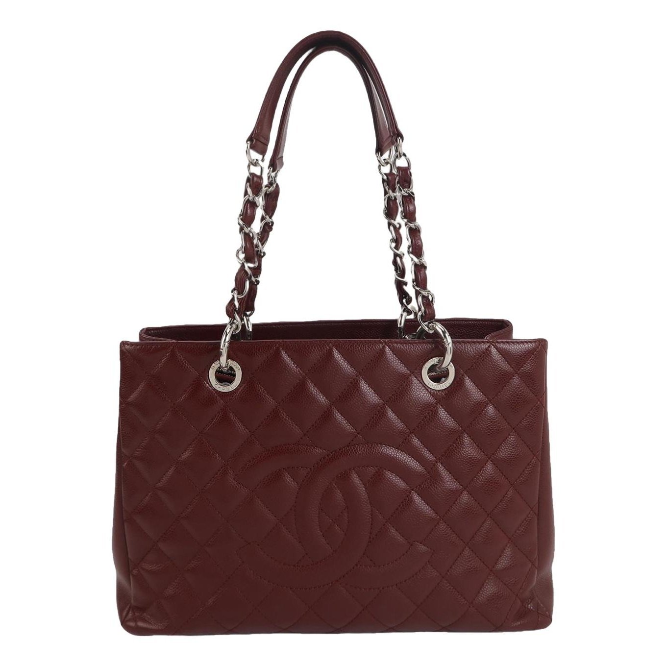 Grand shopping leather tote