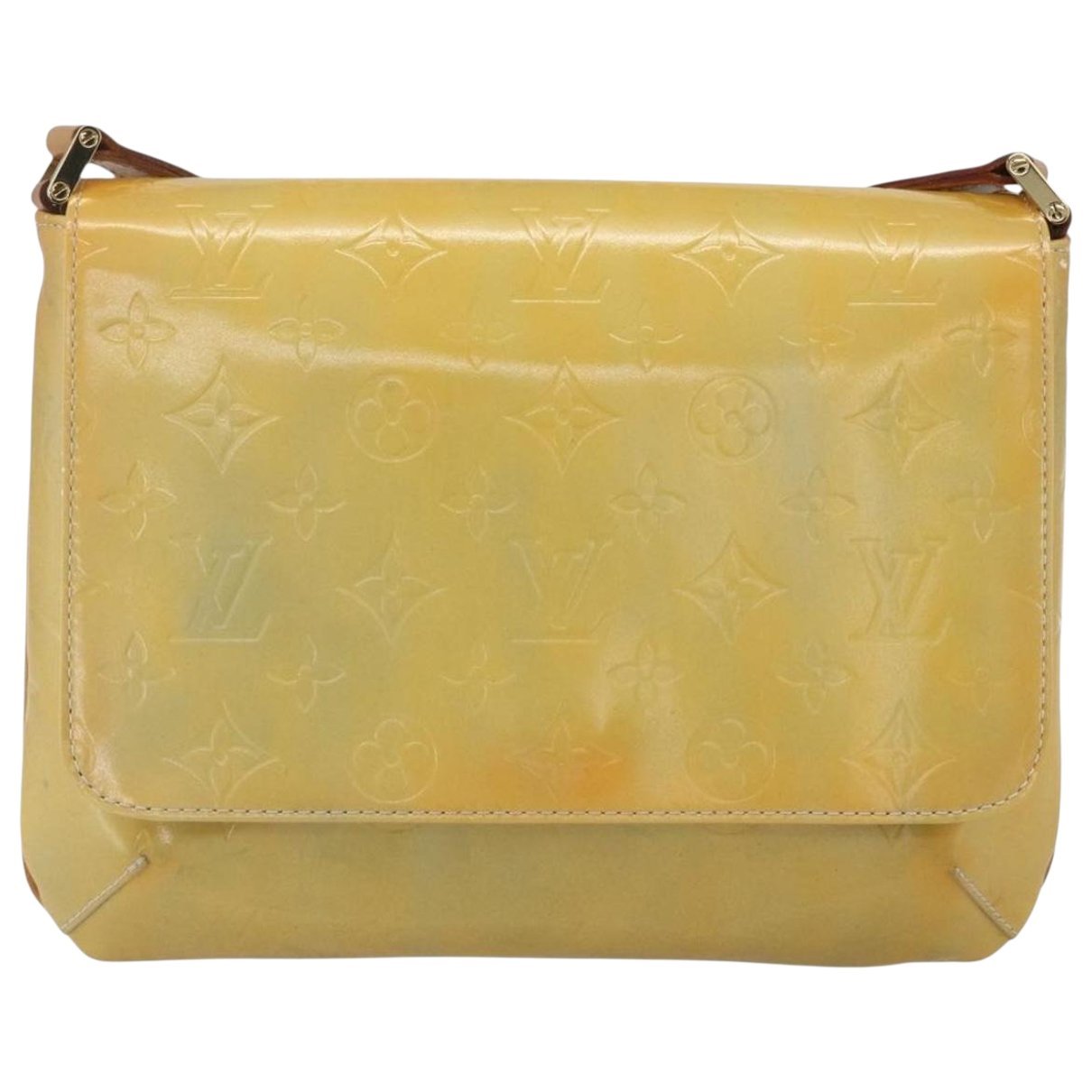 Thompson patent leather handbag