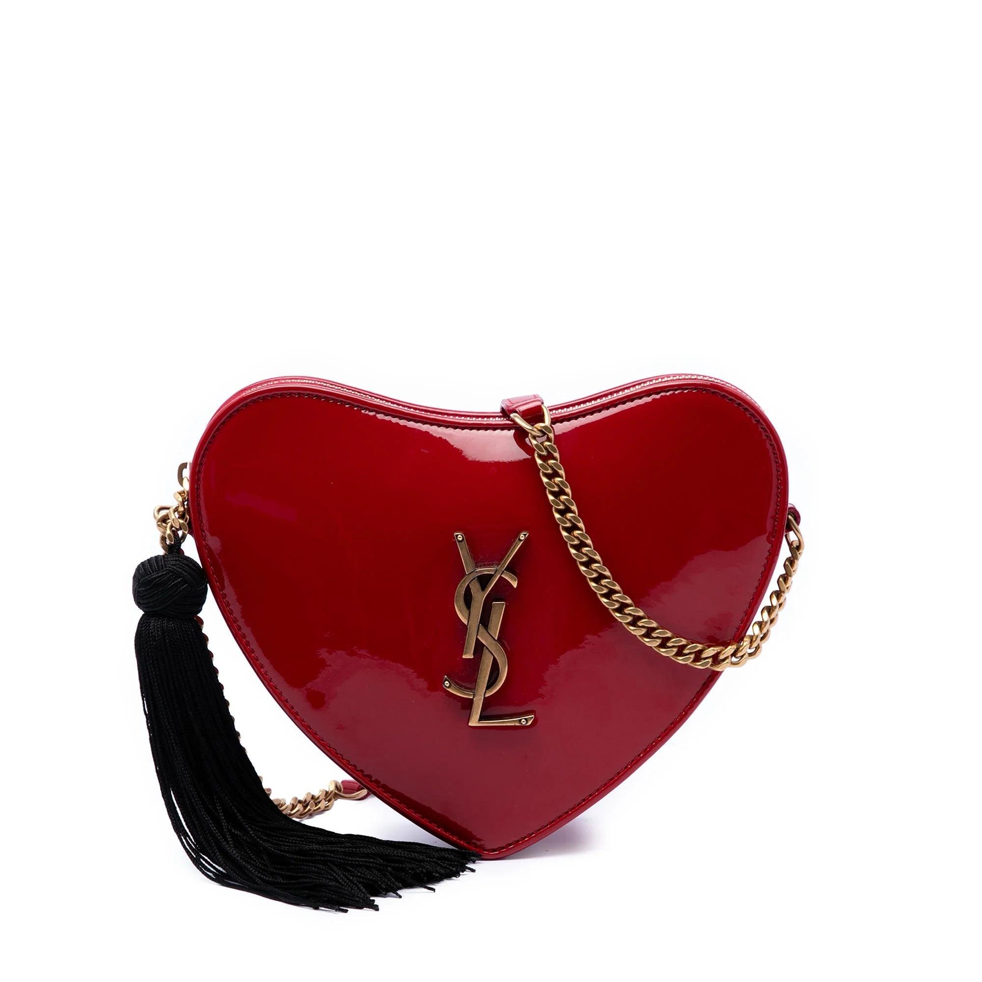 Patent leather crossbody bag