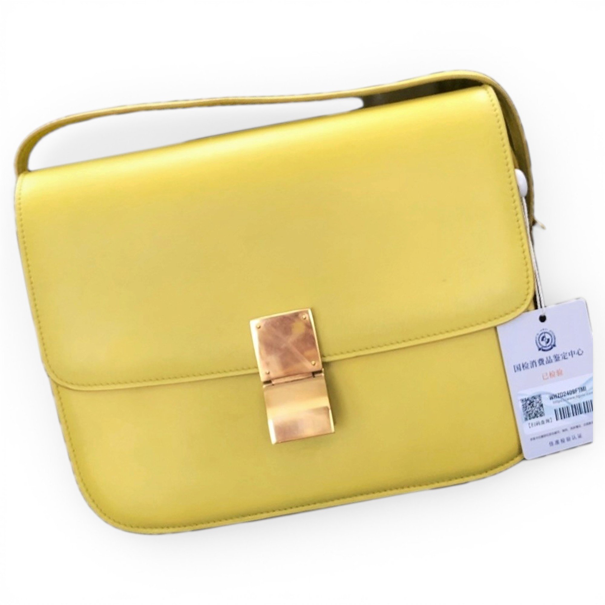 Classic leather handbag
