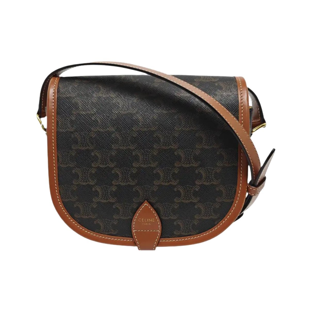 Folco leather crossbody bag