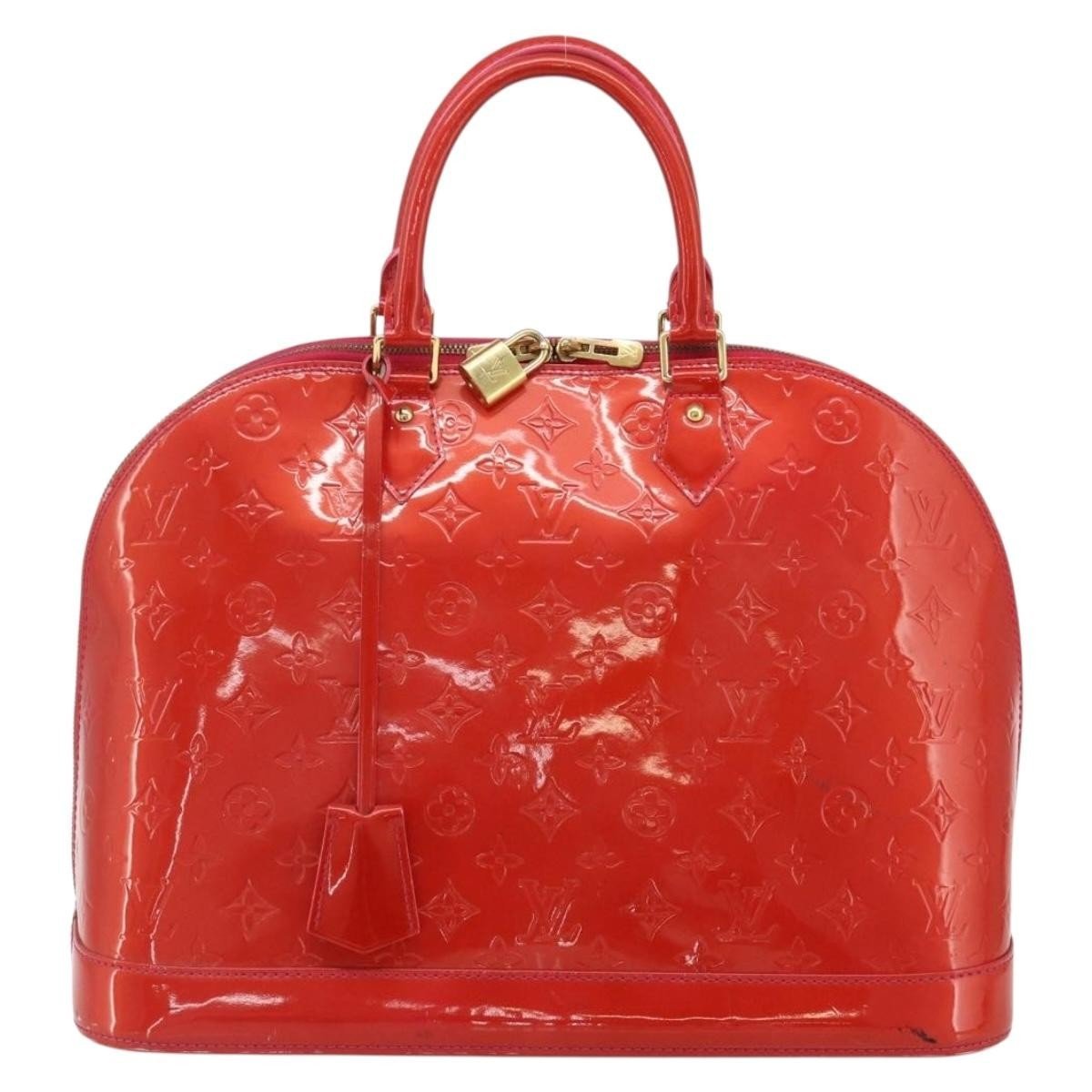 Alma patent leather handbag
