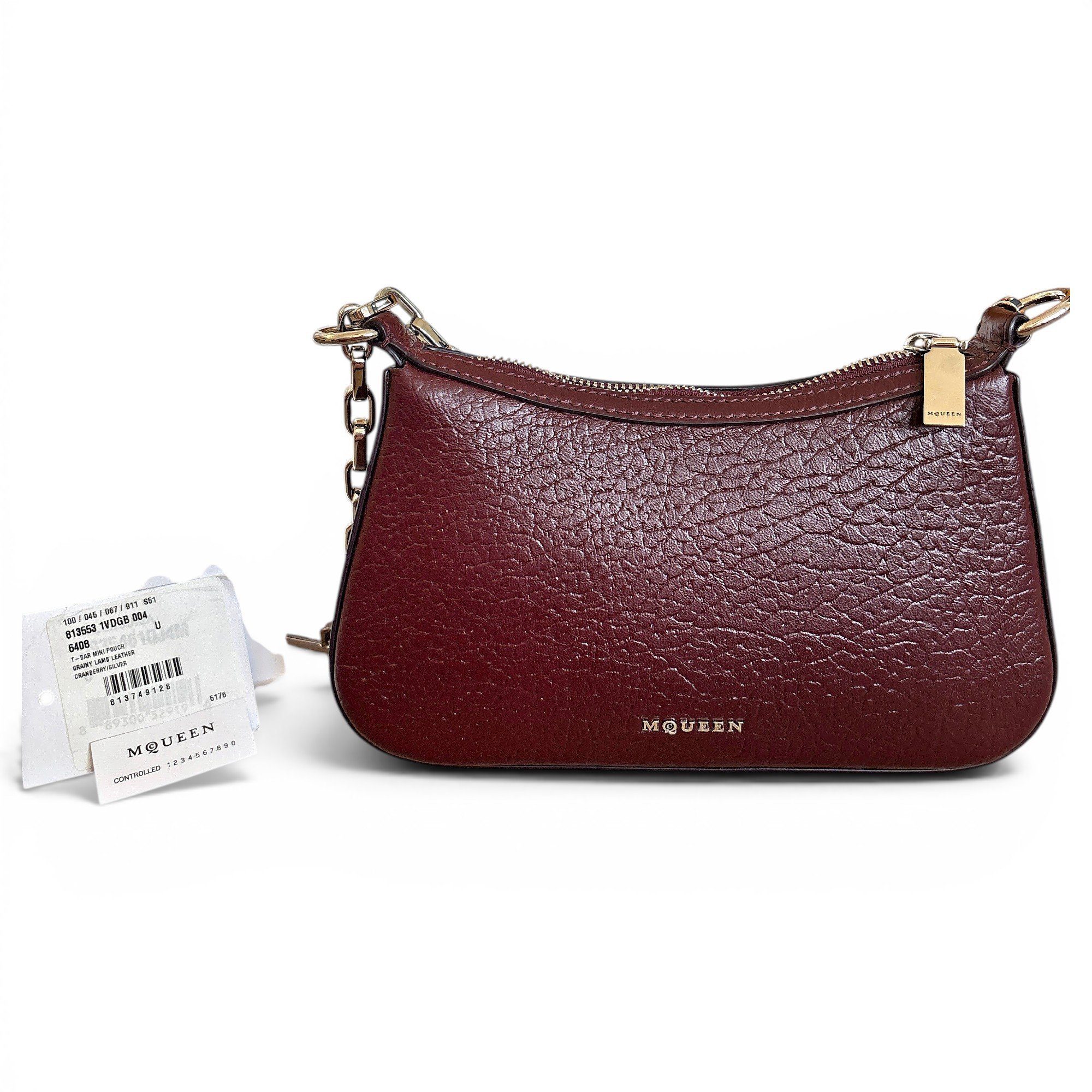 Leather mini bag