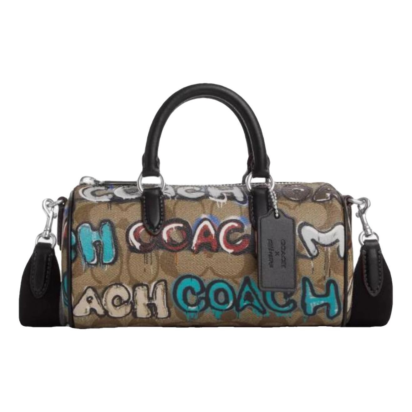 Leather crossbody bag