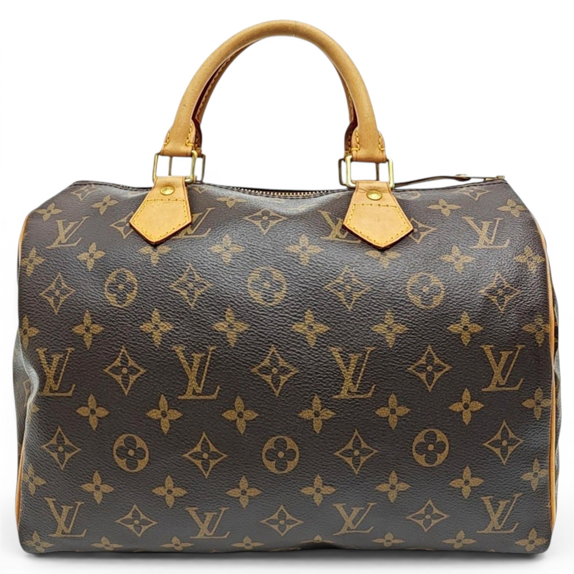 Nano Speedy / Mini HL leather handbag