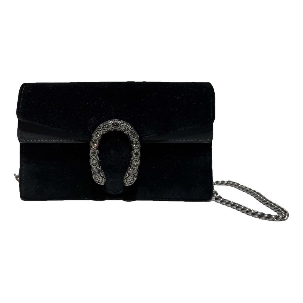 Dionysus Super Mini velvet crossbody bag