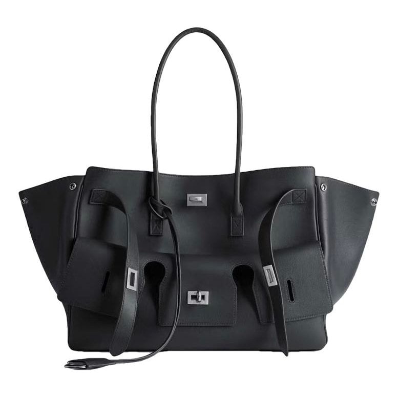 Carry All Bel Air leather bowling bag