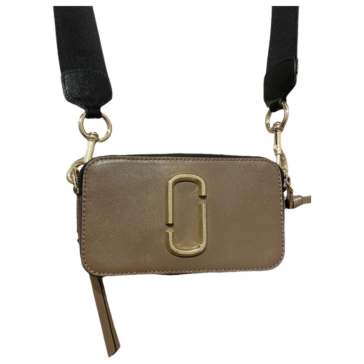 Snapshot leather crossbody bag