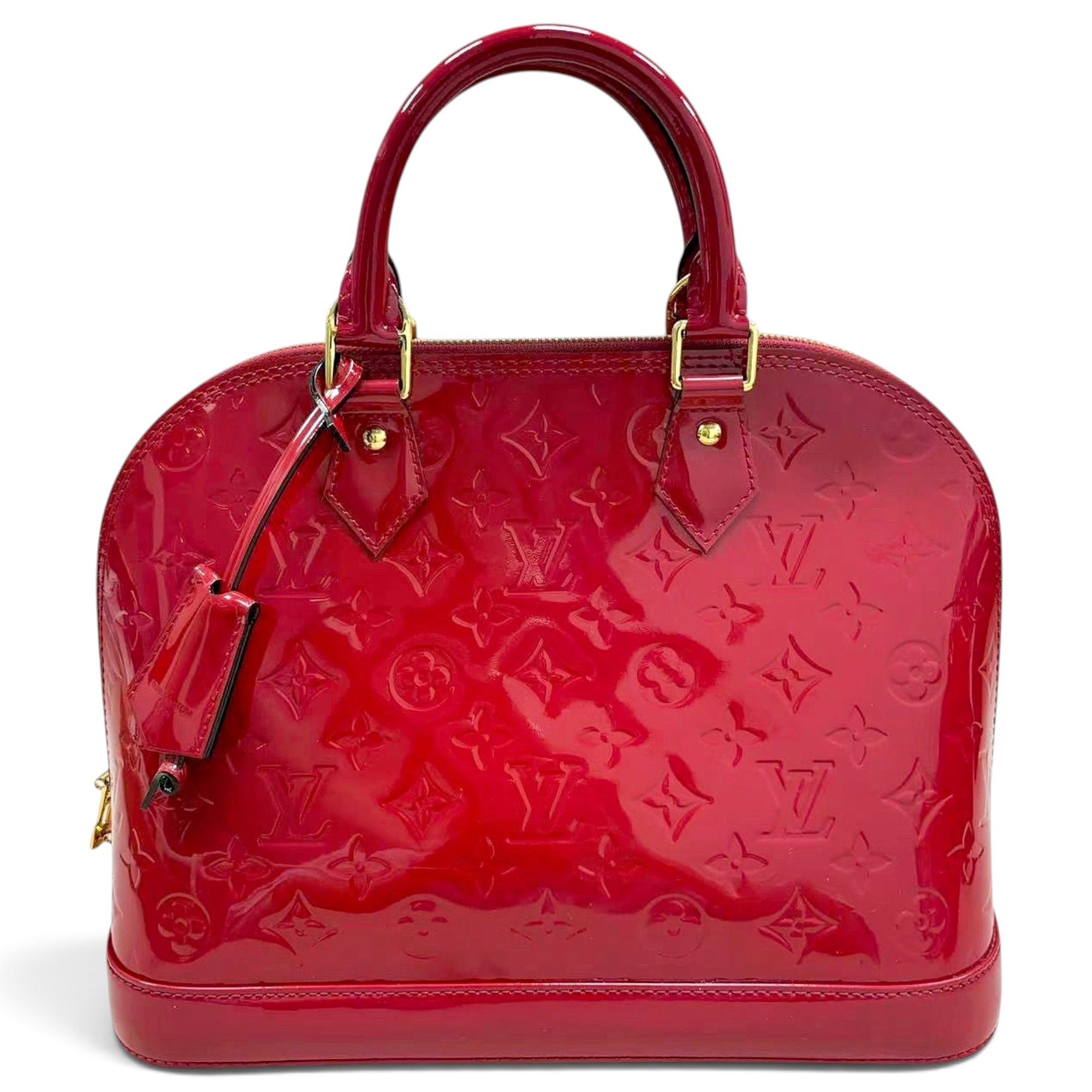 Alma patent leather handbag