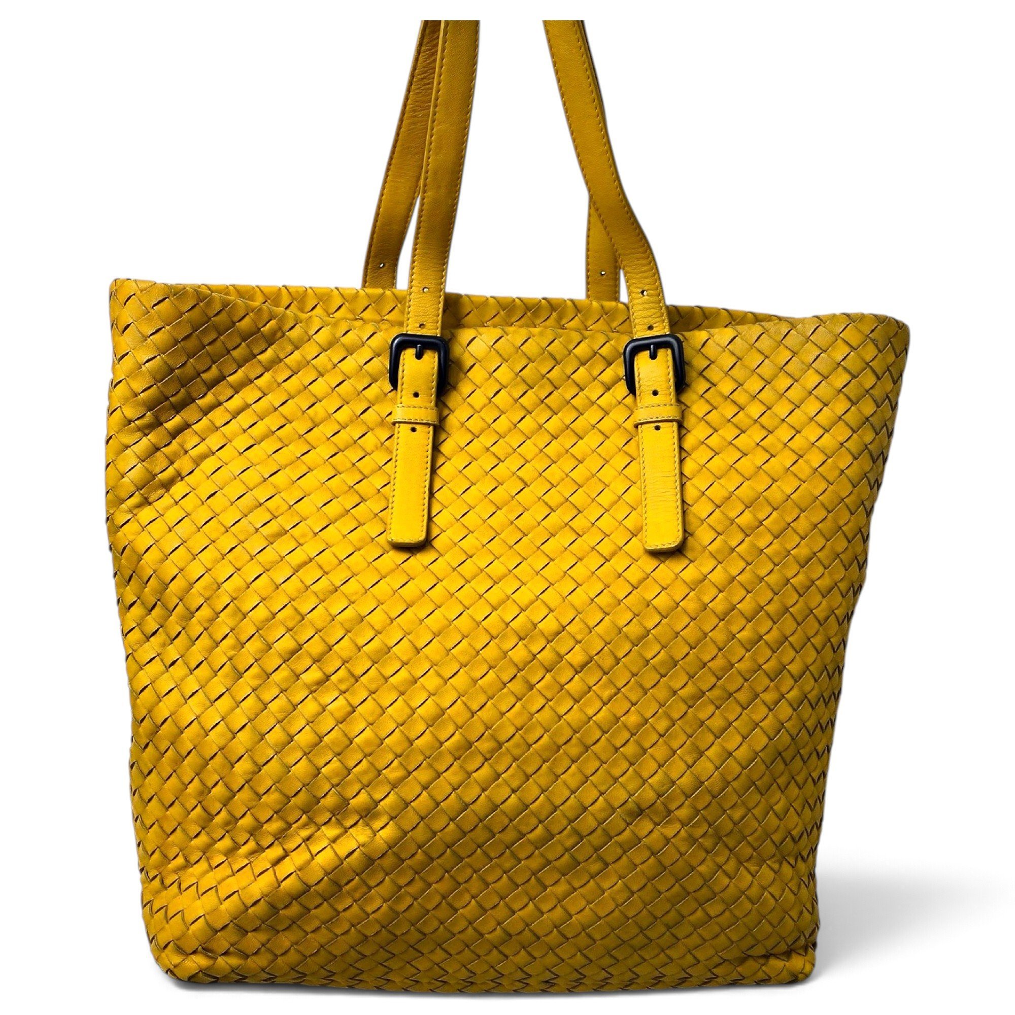Leather tote