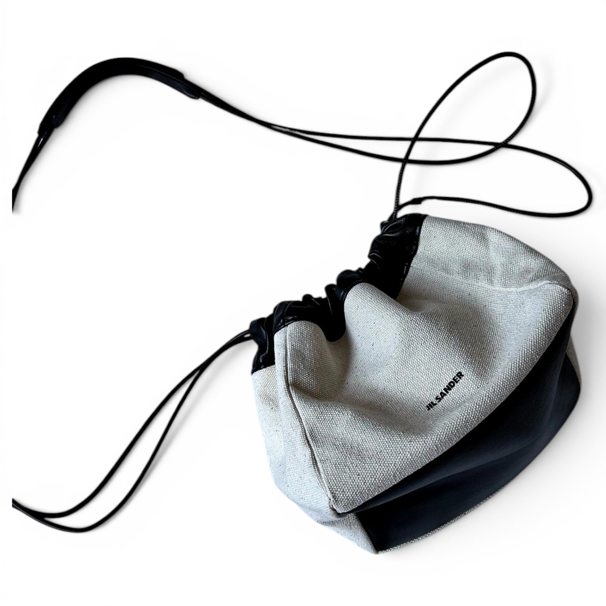 Tangle leather crossbody bag