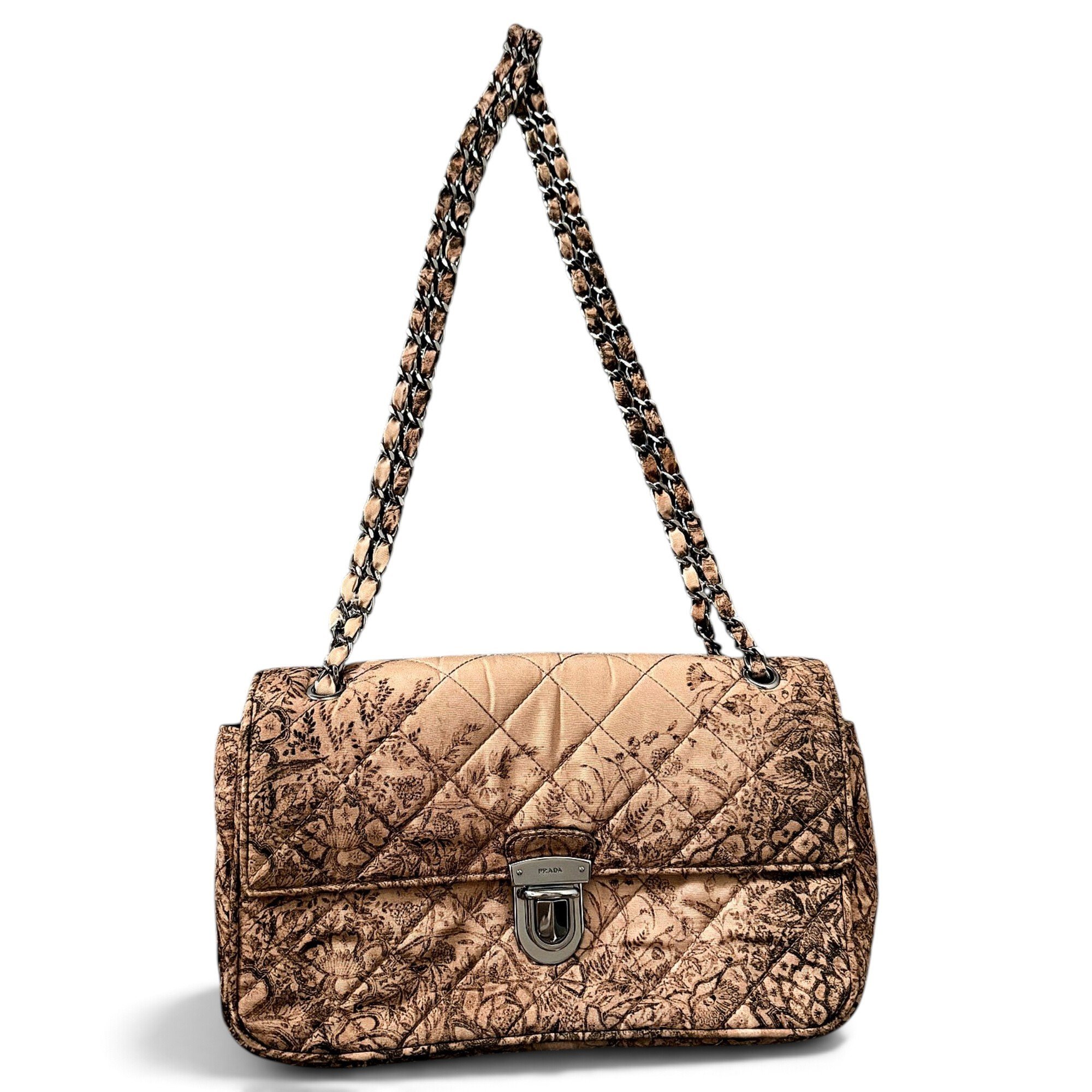 Silk handbag