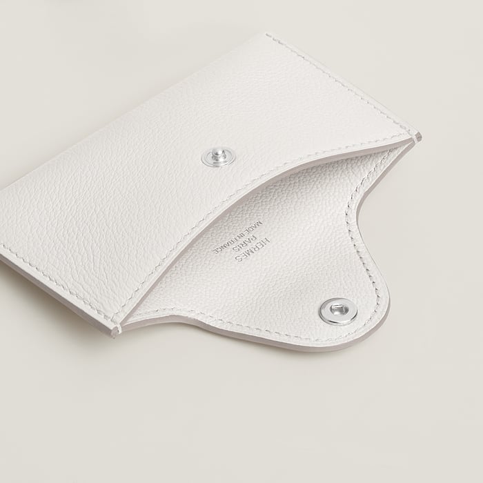 New White Iliade Card Holder